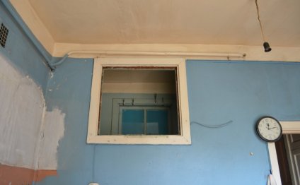 На кухне на месте окна будет