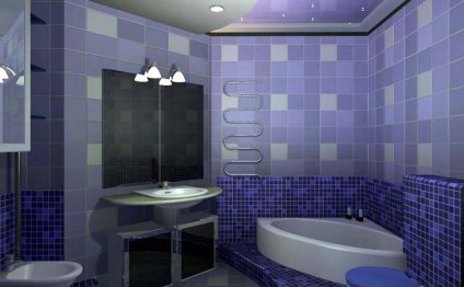 отделка ванной комнаты плиткой