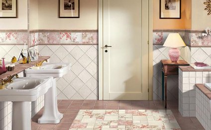 Provansalni stil u kupaonici (20 fotografija): elegantan interijer i dekor