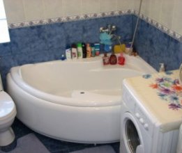 Туалет с Душевой кабиной в хрущевке